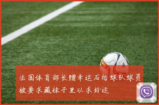 法国体育部长赠幸运石给球队球员被要求藏袜子里以求好运